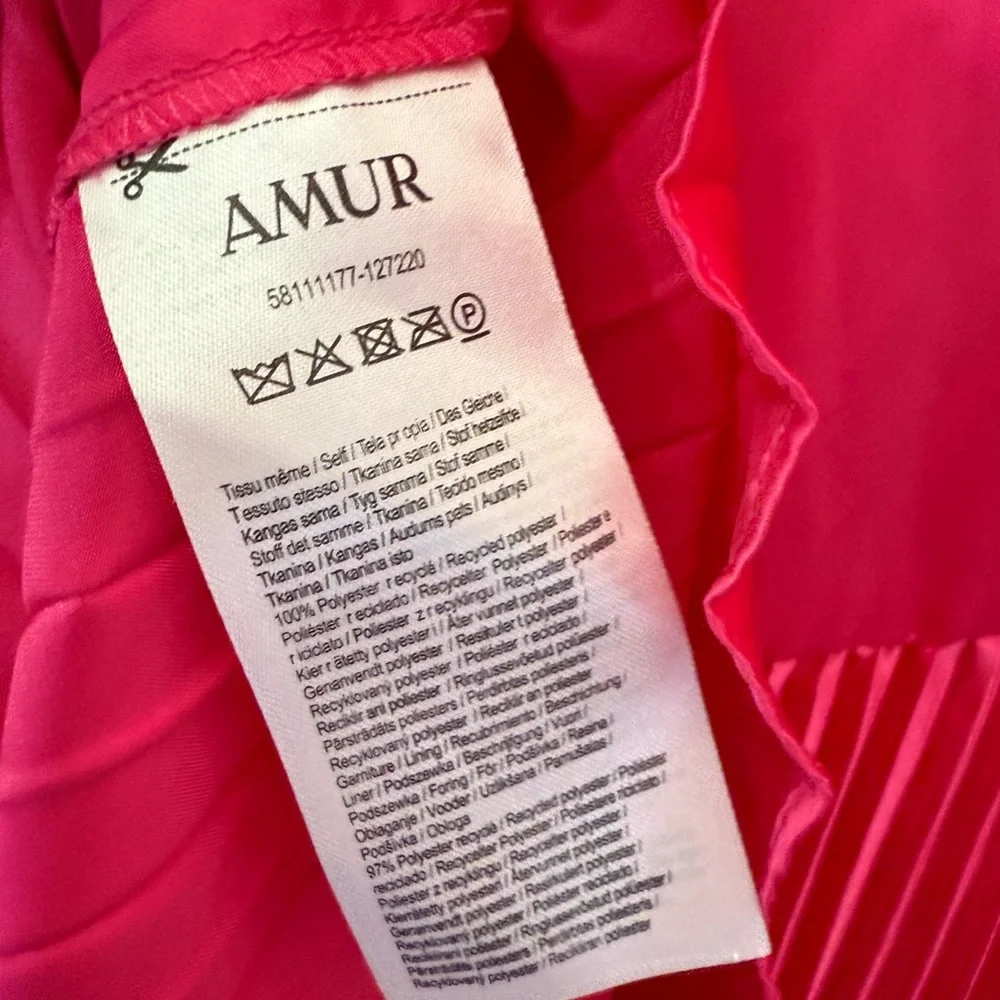 AMUR Strapless Pink Dress - Picture 7 of 10